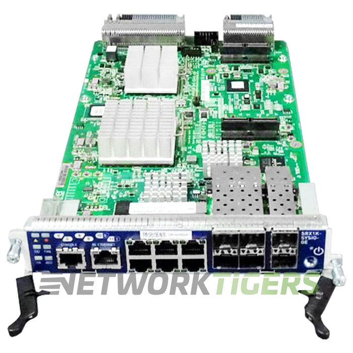 NEW Juniper SRX1K-SYSIO-GE 6x 1GB RJ45 6x 1GB SFP Services Gateway I/O Card