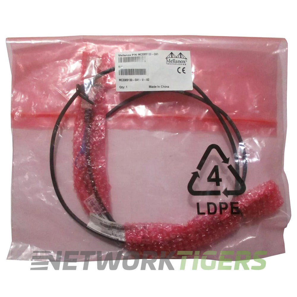 NEW Mellanox MC3309130-0A1 1.5m 10GB SFP+ Direct Attach Copper Cable