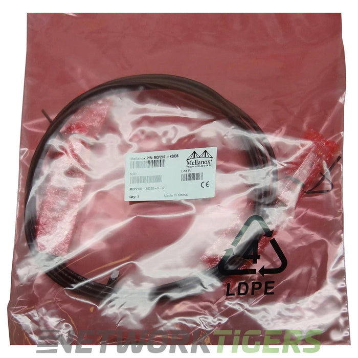 NEW Mellanox MCP2101-X003B 3m 10GB SFP+ Direct Attach Copper Cable