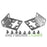 NEW NetworkTigers 5069-6535 Mounting Rack Ears for HP J9028A, J3295A, J9138A