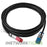 NEW QLogic CBL1-0400626 QSFP to Cx4 Transceiver Twinax 40G Direct Attach Cable
