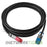 NEW QLogic CBL1-0400626 QSFP to Cx4 Transceiver Twinax 40G Direct Attach Cable