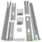 NEW nVidia Mellanox MTEF-KIT-J Fixed Mounting Kit for 19 Inch Rack