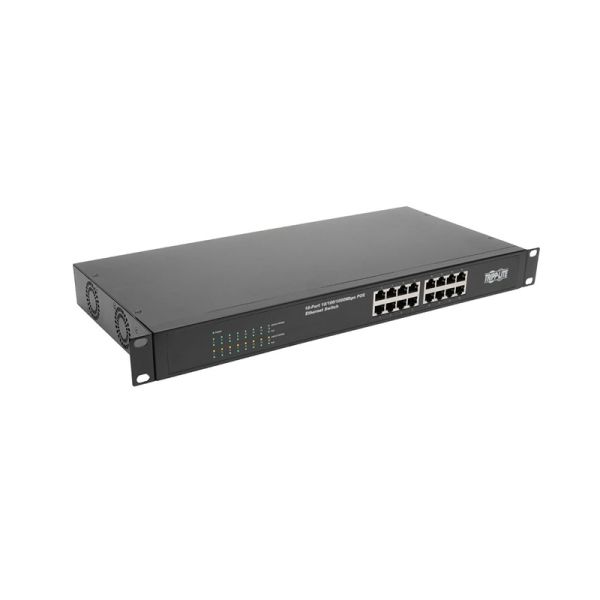 NG16POE - Tripp Lite 16 Port Rackmount Gigabit Ethernet Unmanaged Network Switch W/ Poe