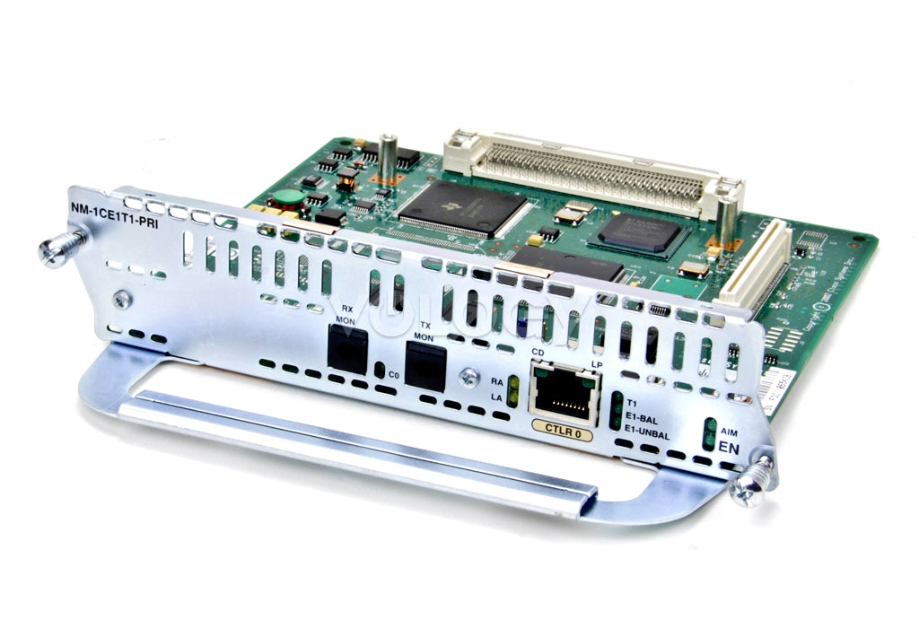 NM-1CE1T1-PRI Cisco 1-Port Channelized E1/T1/ISDN-PRI Network Module