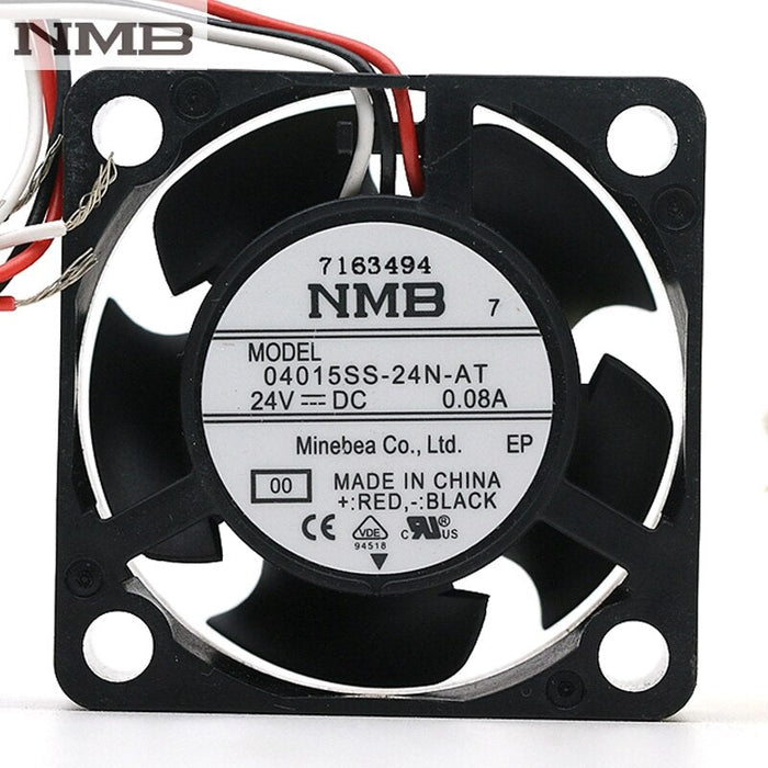 NMB 04015SS-24N-AT-00 40x40x15mm 24V DC 3-Wire Axial Cooling Fan