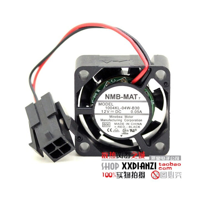 NMB 1004KL-04W-B30 25x25x10mm 12V DC 0.05A Axial Cooling Fan