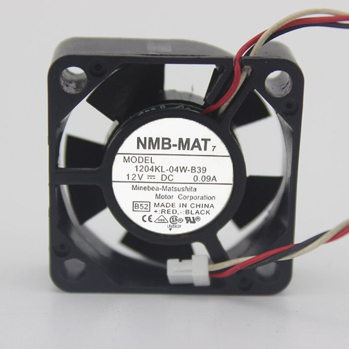 NMB 1204KL-04W-B39 12V DC 0.09A Axial Cooling Fan