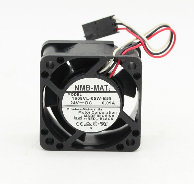 NMB 1608VL-05W-B59 40x40x20mm 24V DC Industrial Cooling Fan