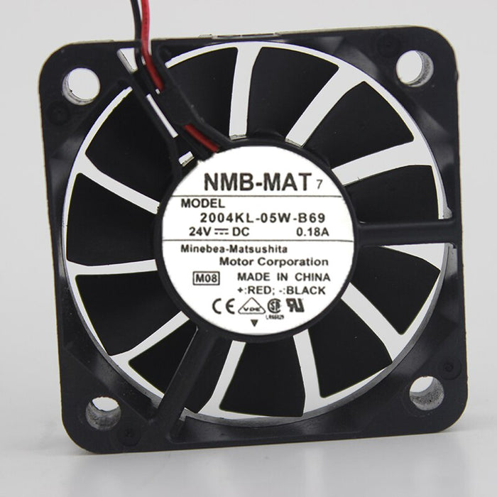 NMB 2004KL-05W-B69 50x50x10mm 24V DC 0.18A Axial Cooling Fan