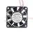 NMB 2406KL-05W-B59 60x60x15mm 24V DC 0.13A 3-Wire Axial Cooling Fan