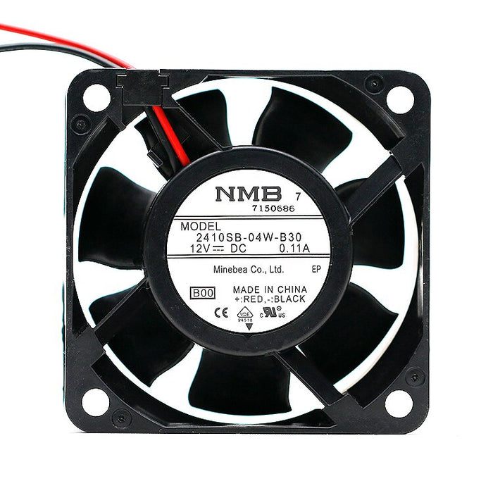 NMB 2410SB-04W-B30 24x24x10mm 12V DC 0.11A Axial Cooling Fan