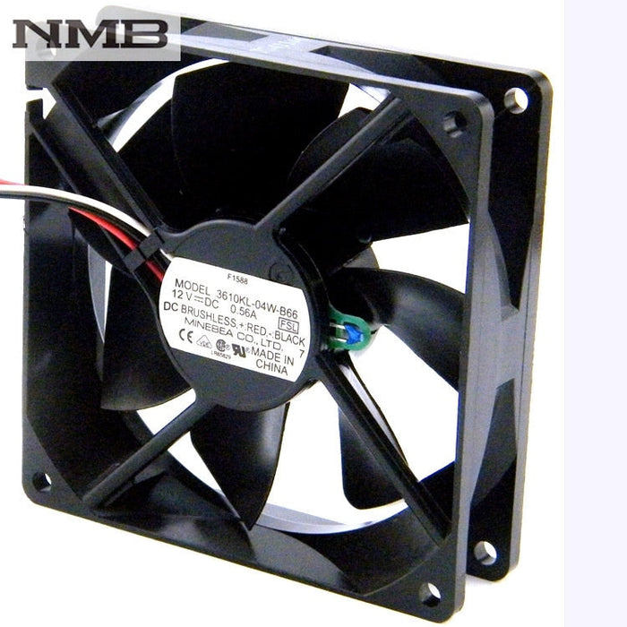 NMB 3610KL-04W-B66 92x92x25mm 0.56A Axial Cooling Fan