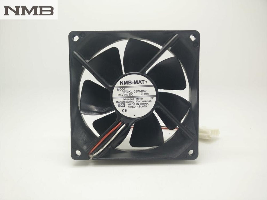 NMB 3610KL-05W-B57 92x92x25mm 24V DC 0.19A Axial Cooling Fan
