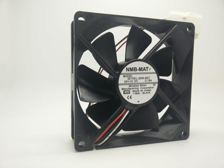 NMB 3610KL-05W-B57 92x92x25mm 24V DC 0.19A Axial Cooling Fan