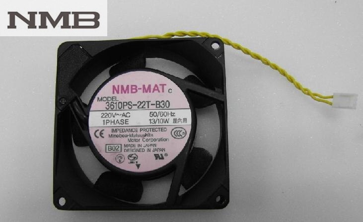 NMB 3610PS-22T-B30 92x92x25mm Axial Cooling Fan