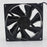 NMB 3610RL-04W-B56, 90x90x25mm 12V DC 0.38A 4-Wire Axial Cooling Fan