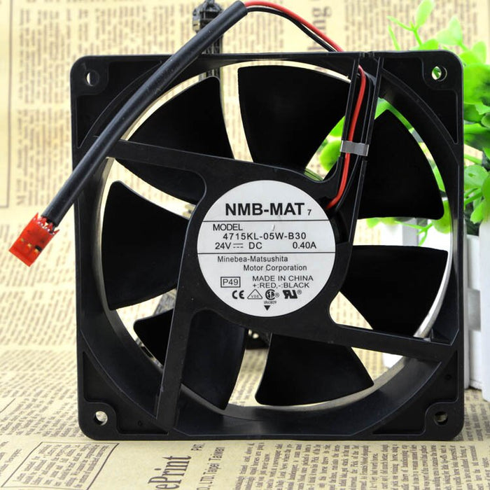 NMB 4715KL-05W-B30 120x120x38mm 24V DC 0.4A Axial Cooling Fan