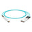 NSComm 200G QSFP56 to 2x100G QSFP56 Active Optical Cable, OM3 Multimode, up to 30m