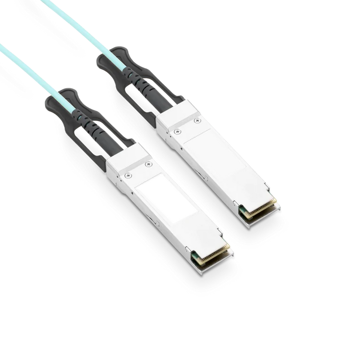 NSComm 200G QSFP56 to QSFP56 Active Optical Cable, OM3 Multimode, up to 30m