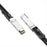 NSComm 400G PAM4 QSFP-DD to QSFP-DD Direct Attach PVC Copper Cable, up to 3m