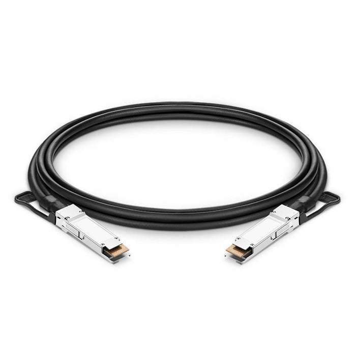 NSComm 400G PAM4 QSFP-DD to QSFP-DD Direct Attach PVC Copper Cable, up to 3m