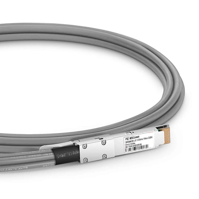 NSComm 400G QSFP-DD to 4 x 100G QSFP56 Active Direct Attach Copper Breakout Cable up to 5m(16ft)