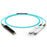 NSComm 400G QSFP56-DD to 2x200G QSFP56 Active Optical Cable, OM3 Multimode, up to 30m