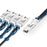 NSComm 40G QSFP+ to 4 x 10G SFP+ Active Direct Attach Copper Breakout Cable up to 9m(29ft)
