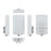 NSComm BE-HQ830 WiFi 7 Dual-Band 3.6Gbps Outdoor Access Point with 2.5G PoE