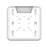 NSComm BE19000 WiFi 7 Tri-Band 19Gbps Ceiling Access Point with Dual 10G and PoE++