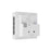 NSComm FAP834-PoF WiFi 6 AX3000 Dual-Band In-Wall Access Point with PoF Uplink