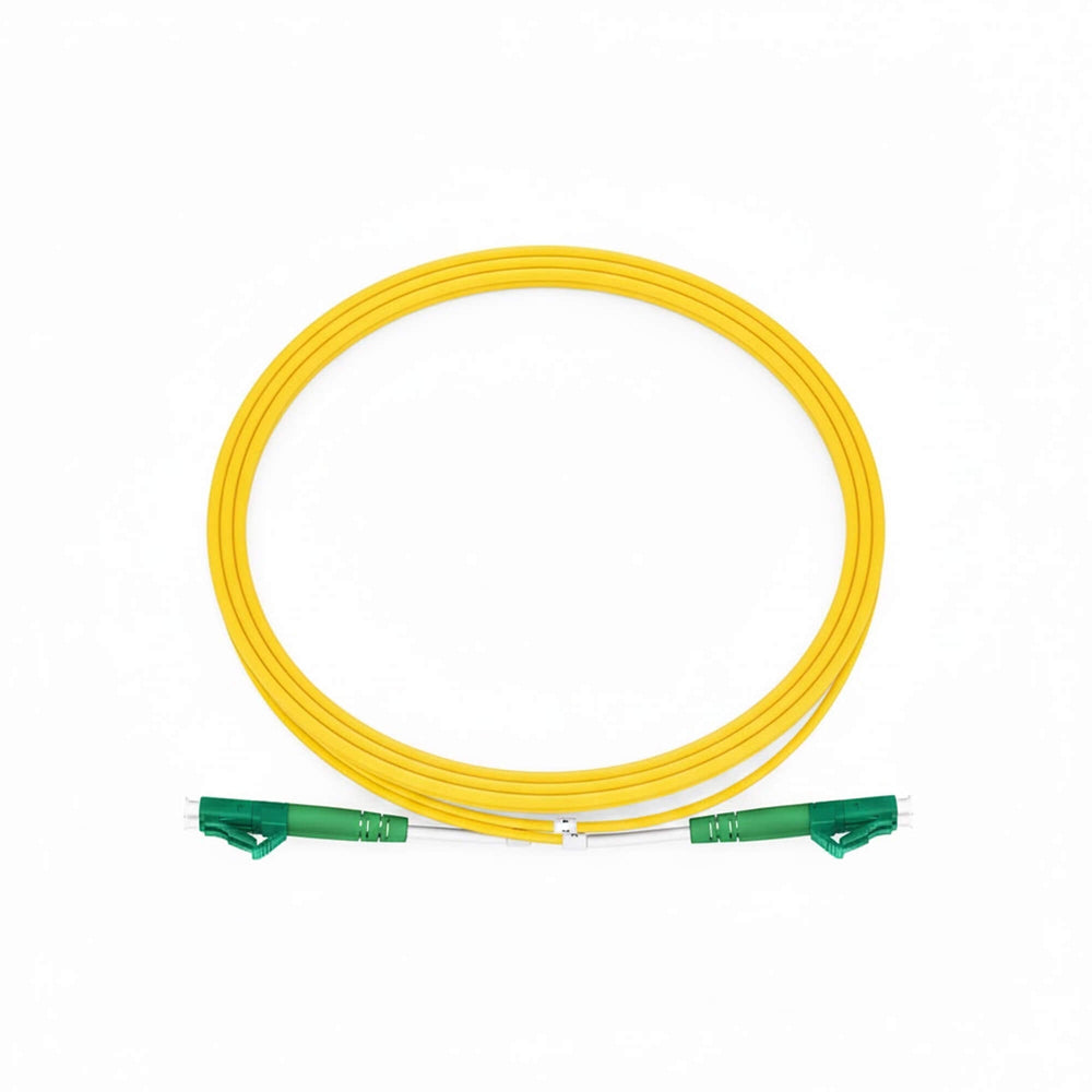 NSComm LC APC to LC APC Duplex Single Mode Fiber Patch Cable, 2.0mm OFNR