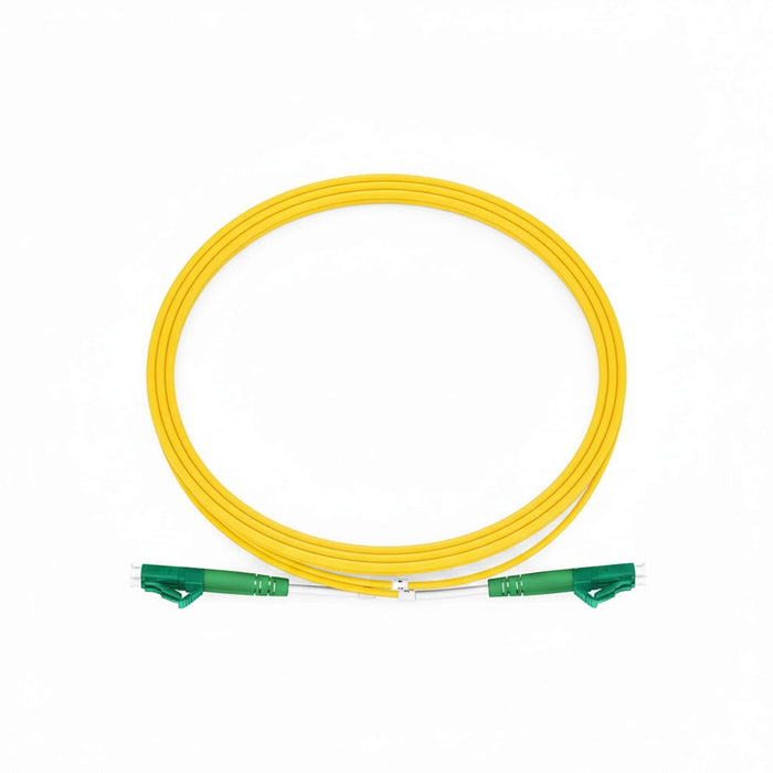 NSComm LC APC to LC APC Duplex Single Mode Fiber Patch Cable, 2.0mm OFNR
