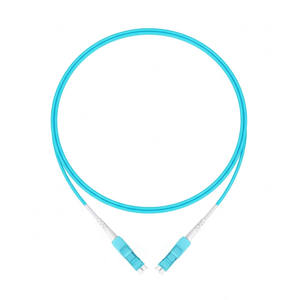 NSComm LC UPC to LC UPC Duplex Standard Clip Uniboot Multimode(OM3) Fiber Patch Cable, 2.0mm OFNR