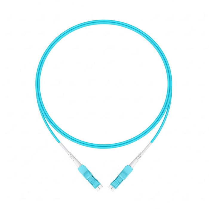 NSComm LC UPC to LC UPC Duplex Standard Clip Uniboot Multimode(OM3) Fiber Patch Cable, 2.0mm OFNR