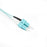 NSComm LC UPC to SC UPC Duplex Multimode(OM4) Fiber Patch Cable, 2 Fibers, 2.0mm OFNR