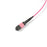 NSComm MPO 12F UPC to 4xLC UPC Duplex Harness Cables, 8 Fibers, Multimode (OM4), OFNR, Crossover