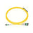 NSComm MPO 16F APC to 2xMPO 8F APC Breakout Cables, 8 Fibers, Singlemode (OS2, G.657.A1), OFNR, Crossover