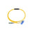 NSComm MPO 16F APC to 8xLC UPC Duplex Harness Cables, 16 Fibers, Singlemode (OS2, G.657.A1), OFNR, Crossover