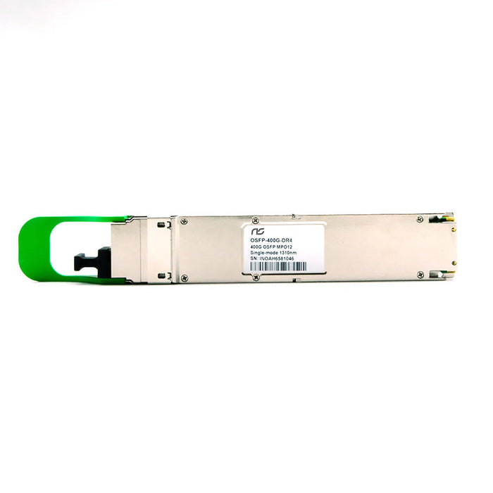 NSComm NS-OSFP-400G-DR4 400G Base-DR4 OSFP Finned Top PAM4 1310nm MTP/MPO-12 500m SMF FEC Optical Transceiver Module