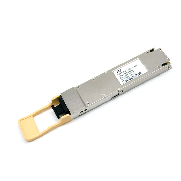 NSComm NS-OSFP-400G-SR4-FLT 400G Base-SR4 OSFP Flat Top PAM4 850nm 30m on OM3/50m on OM4 MTP/MPO-12 Multimode FEC Optical Transceiver Module