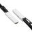 NSComm NVIDIA/Mellanox Compatible 1.6T OSFP Flat Top Infiniband XDR Active Direct Attach Copper Twinax Cable up to 3m(10ft)