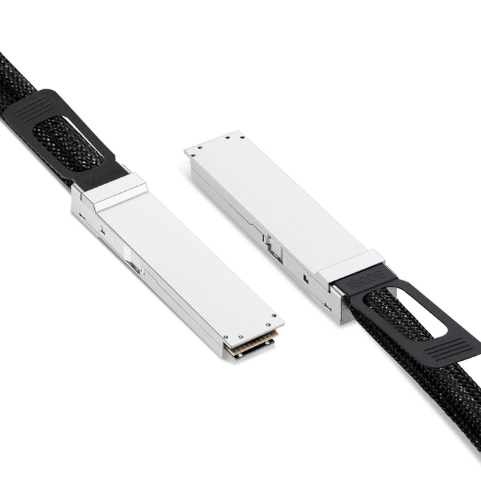 NSComm NVIDIA/Mellanox Compatible 1.6T OSFP Flat Top Infiniband XDR Active Direct Attach Copper Twinax Cable up to 3m(10ft)