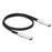 NSComm NVIDIA/Mellanox Compatible 1.6T OSFP Flat Top Infiniband XDR Active Direct Attach Copper Twinax Cable up to 3m(10ft)