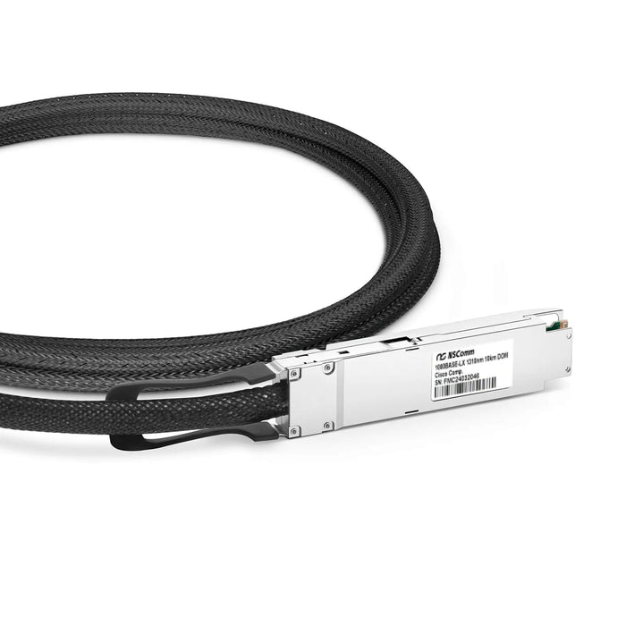 NSComm NVIDIA/Mellanox Compatible 800G OSFP Finned Top Active Direct Attach Copper Twinax Cable up to 5m(16ft)