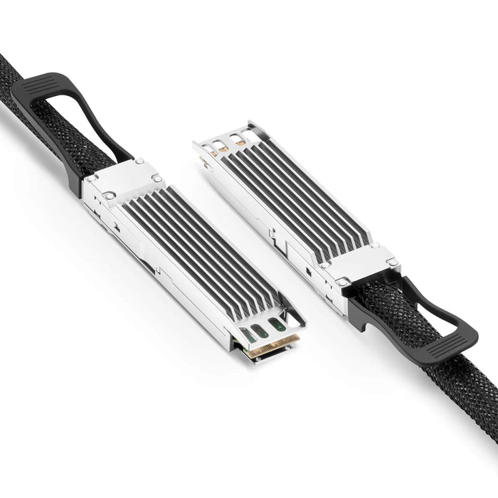 NSComm NVIDIA/Mellanox Compatible 800G OSFP Finned Top Active Direct Attach Copper Twinax Cable up to 5m(16ft)
