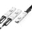 NSComm NVIDIA/Mellanox Compatible 800G OSFP Finned Top to 2 x 400G OSFP Flat Top Ethernet Active Electrical Copper Breakout Cable up to 5m(16ft)