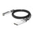 NSComm NVIDIA/Mellanox Compatible 800G OSFP Finned Top to 2 x 400G OSFP Flat Top Ethernet Active Electrical Copper Breakout Cable up to 5m(16ft)