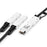 NSComm NVIDIA/Mellanox Compatible 800G OSFP Finned Top to 2 x 400G QSFP112 Active Direct Attach Copper Breakout Cable up to 5m(16ft)